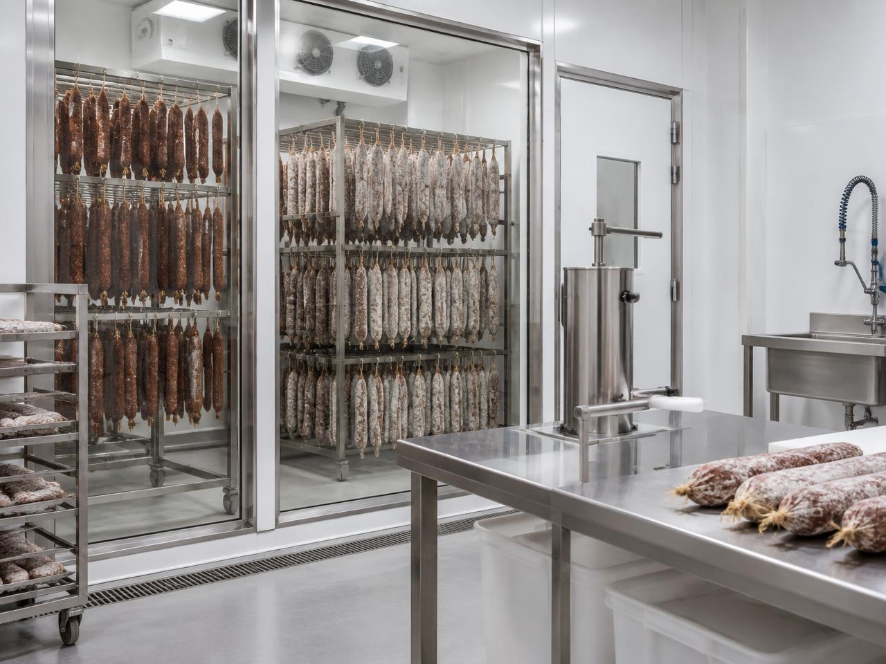 Salas de despiece, preparación, elaboración y curado
